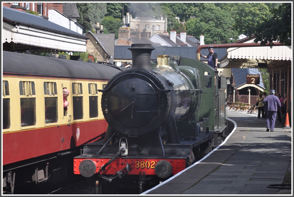 Wasserfassen in Llangollen. (16.08.2011)