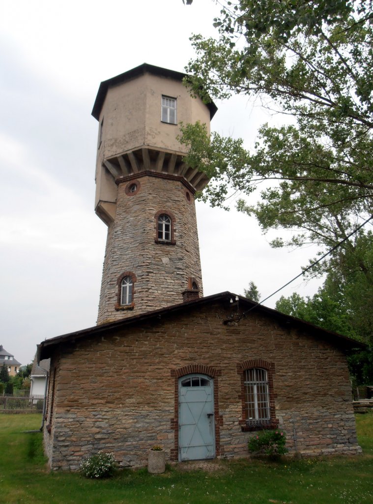 Wasserturm in Syrau. Foto 31.05.2012