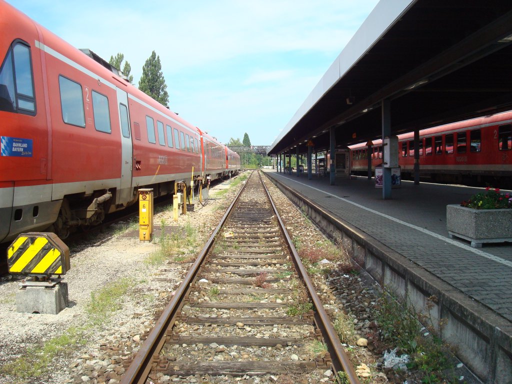 Zielbahnhof: Lindau, Gleis 6