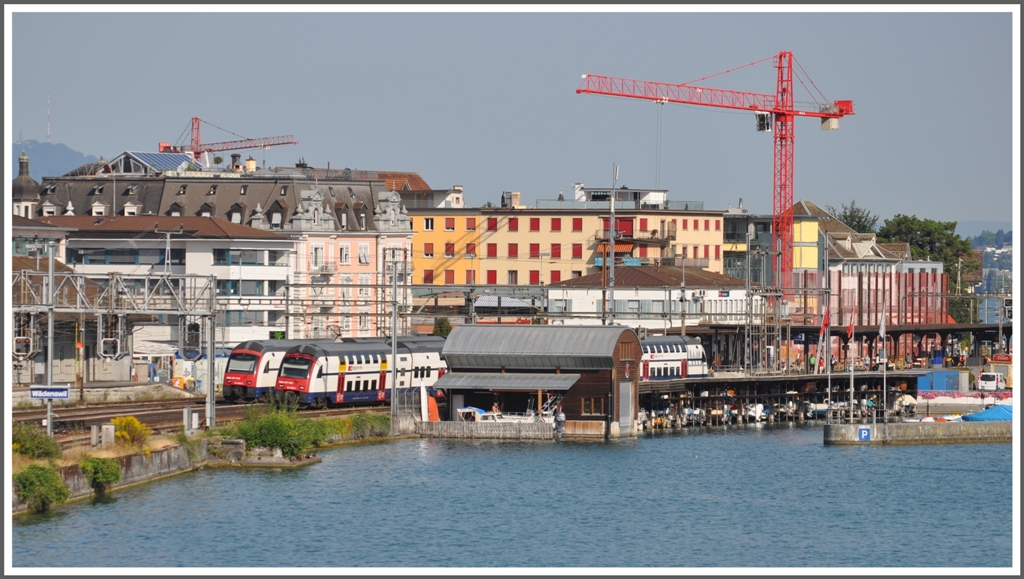 Zwei S8 treffen sich in Wdenswil. (20.08.2012)