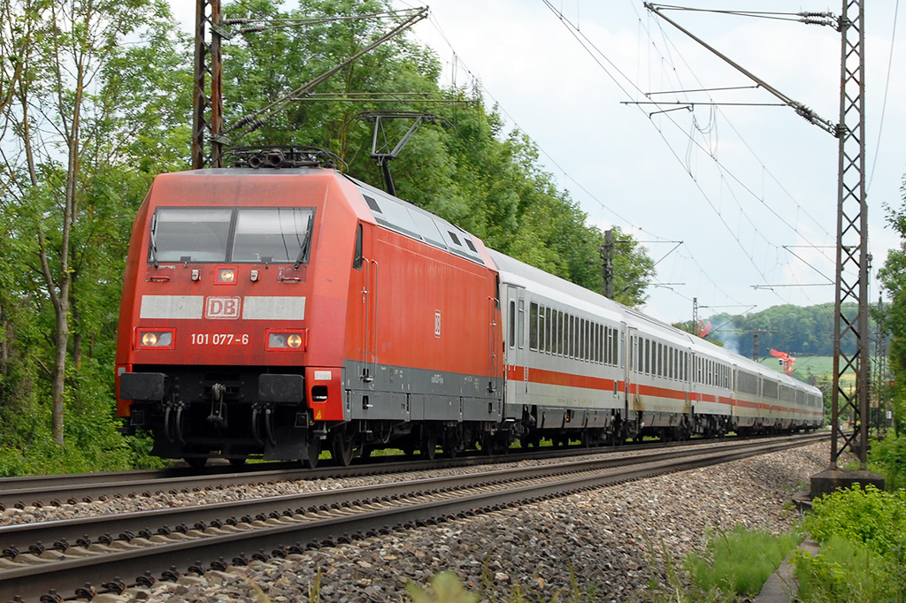 05.06.2017 Streckenabschnitt Uhingen 101 077-6