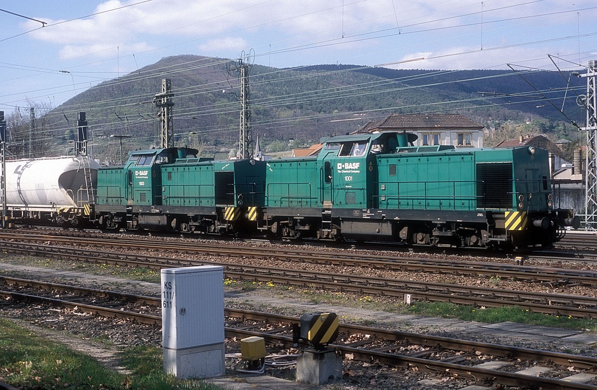  1001 + 1003  Neustadt ( Weinstr. )  10.04.07