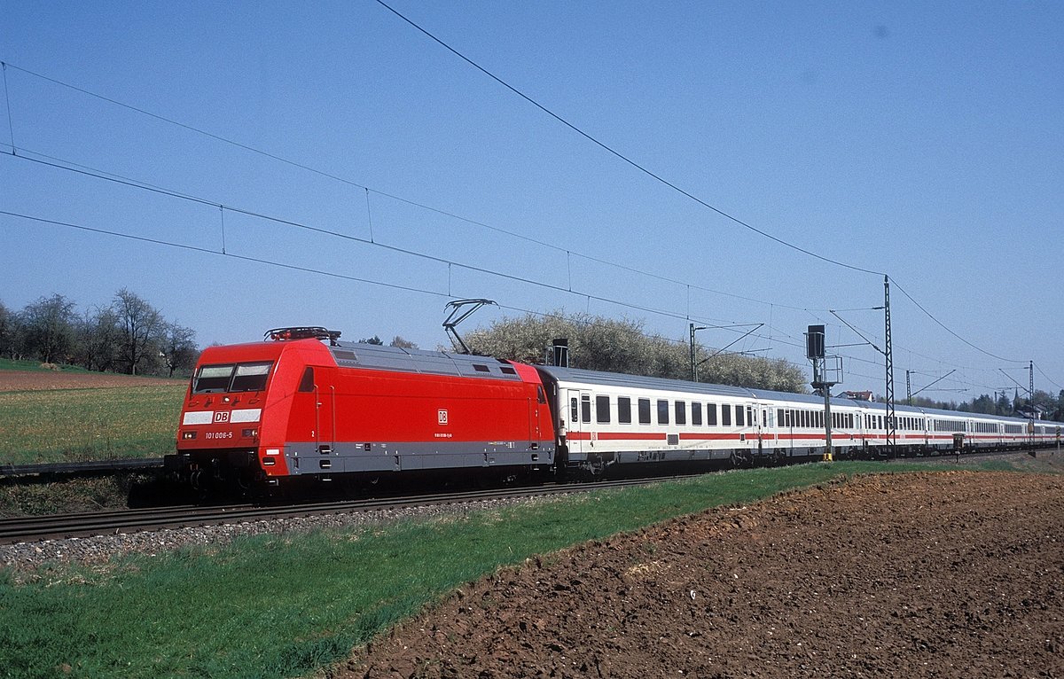 101 006  bei Ebersbach ( Fils )  11.04.09