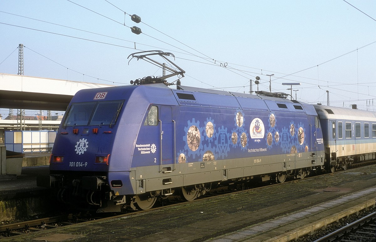  101 014  Karlsruhe Hbf  21.01.01