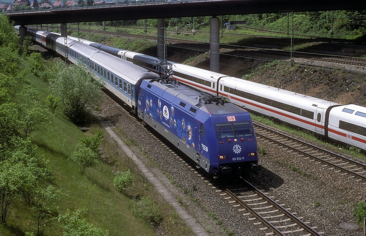  101 014  Stg. - Zuffenhausen  19.05.01