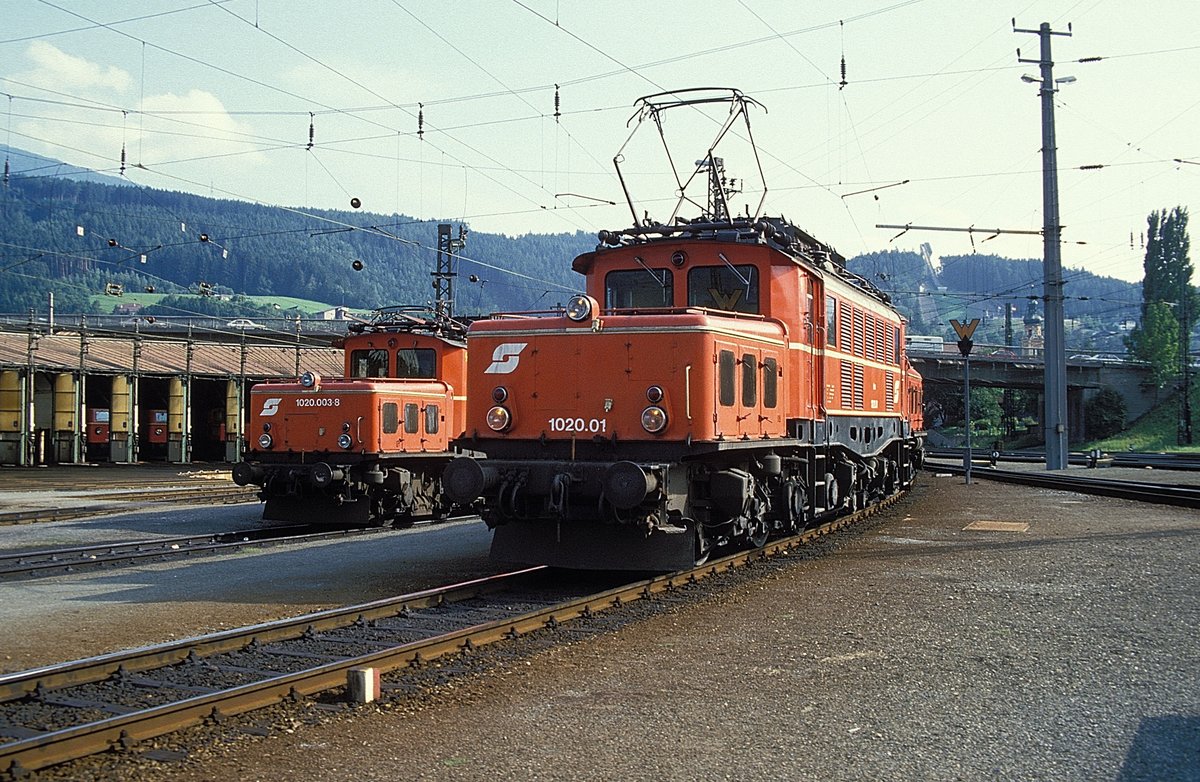 1020.01 + 1020 003  Innsbruck  20.08.86