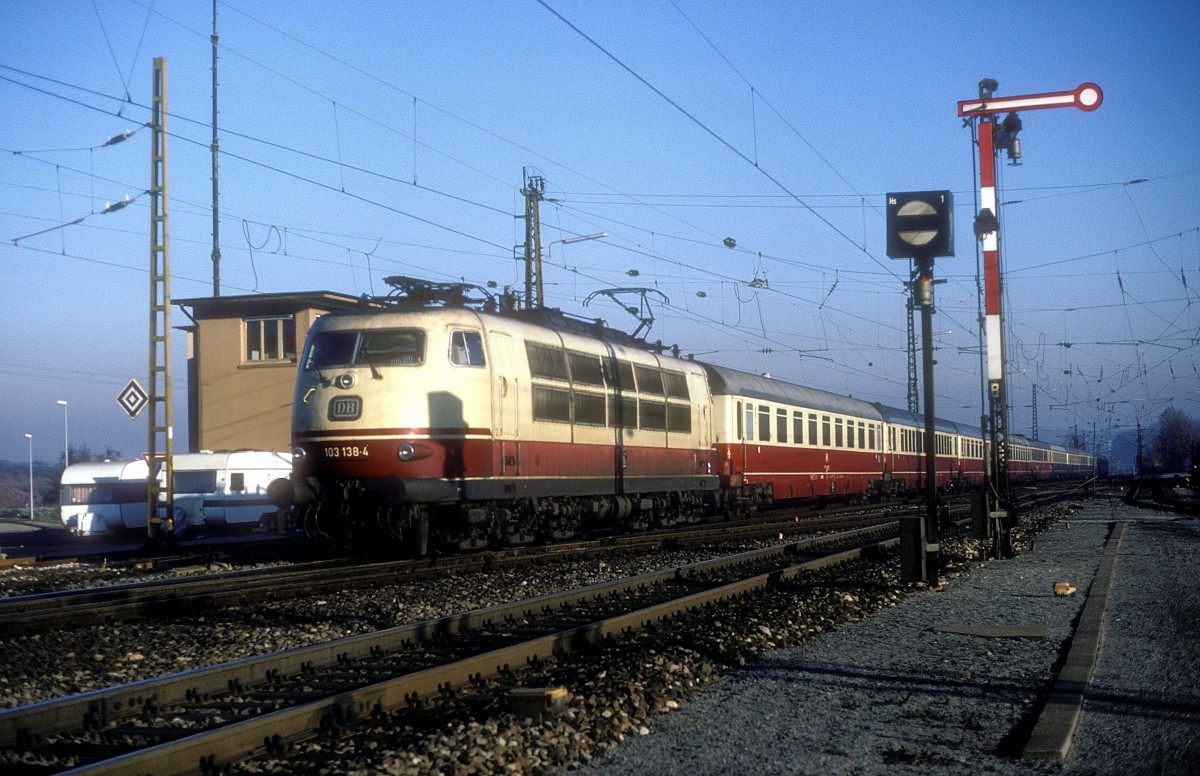  103 138  Vaihingen ( Enz ) - Nord  03.12.86