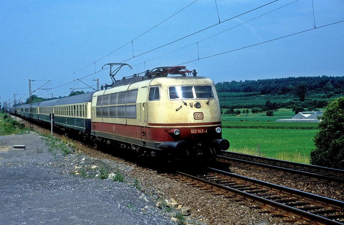  103 143  bei Vaihingen ( Enz ) - Nord  30.06.90