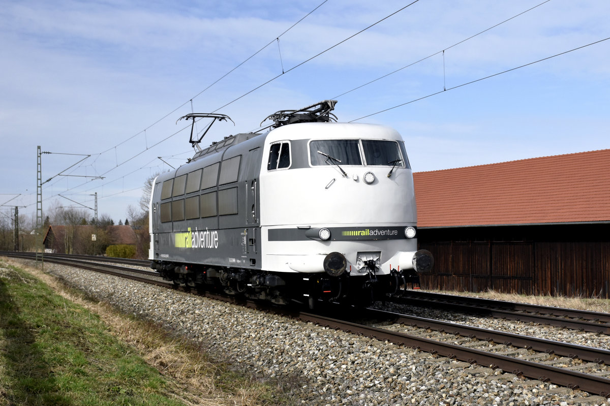 103 222 Railadventure am 11.03.2017 in Langenisarhofen