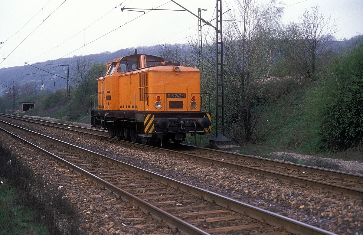  106 242  bei Großheringen  03.04.90