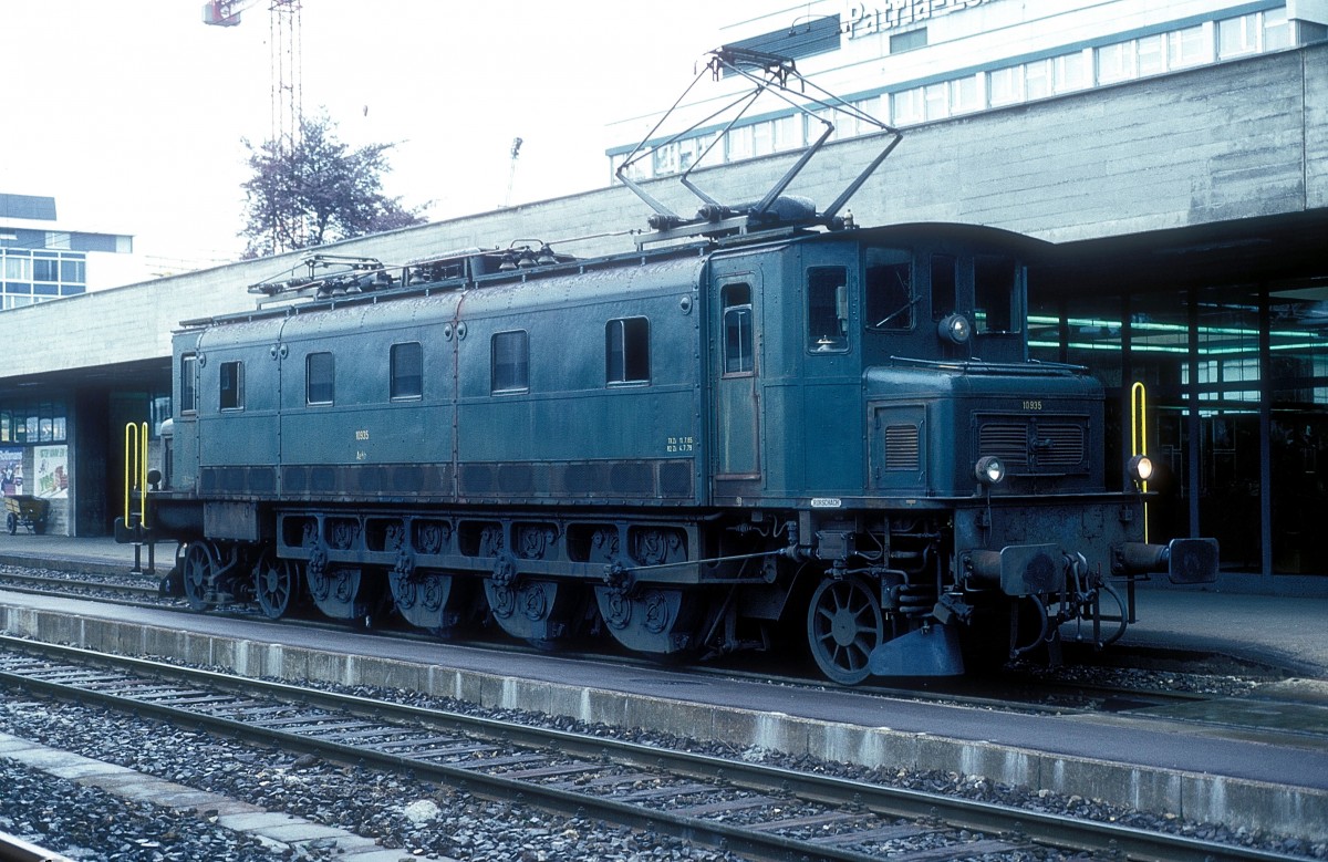  10935  ZH - Altstetten  14.05.86