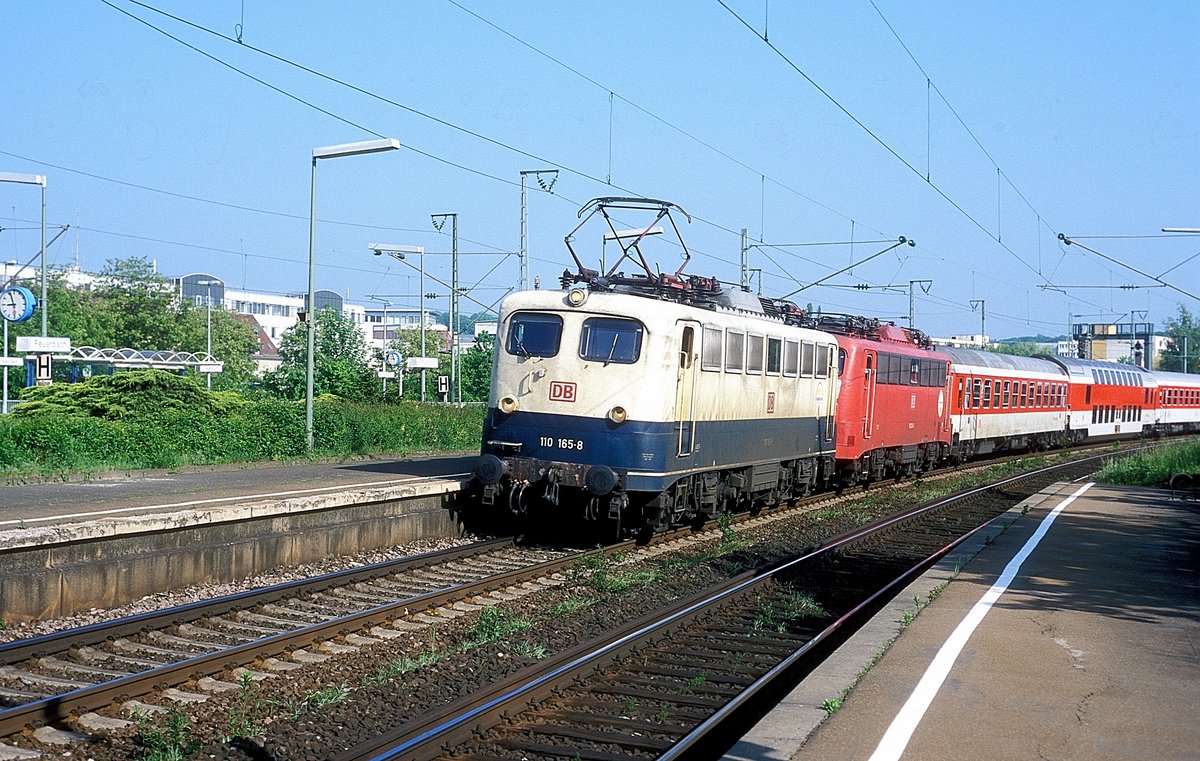  110 165 + 110 ....  Stg. - Feuerbach  20.05.01