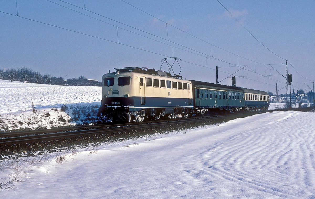  110 166  bei Ebersbach ( Fils )  24.12.86