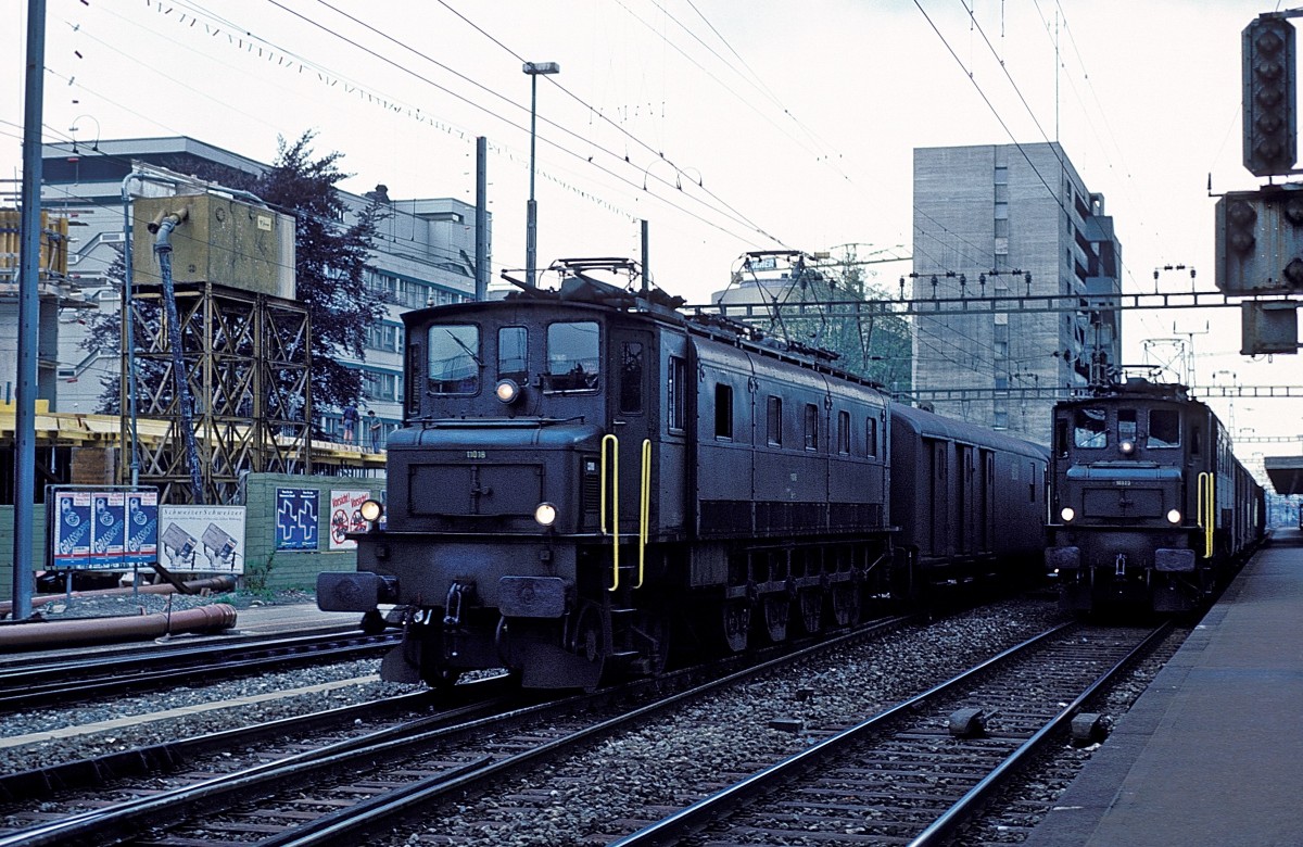 11018 + 10923  ZH - Altstetten  14.05.86