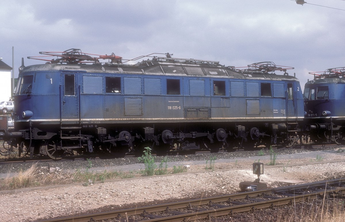   118 025  Würzburg - Zell  14.08.83