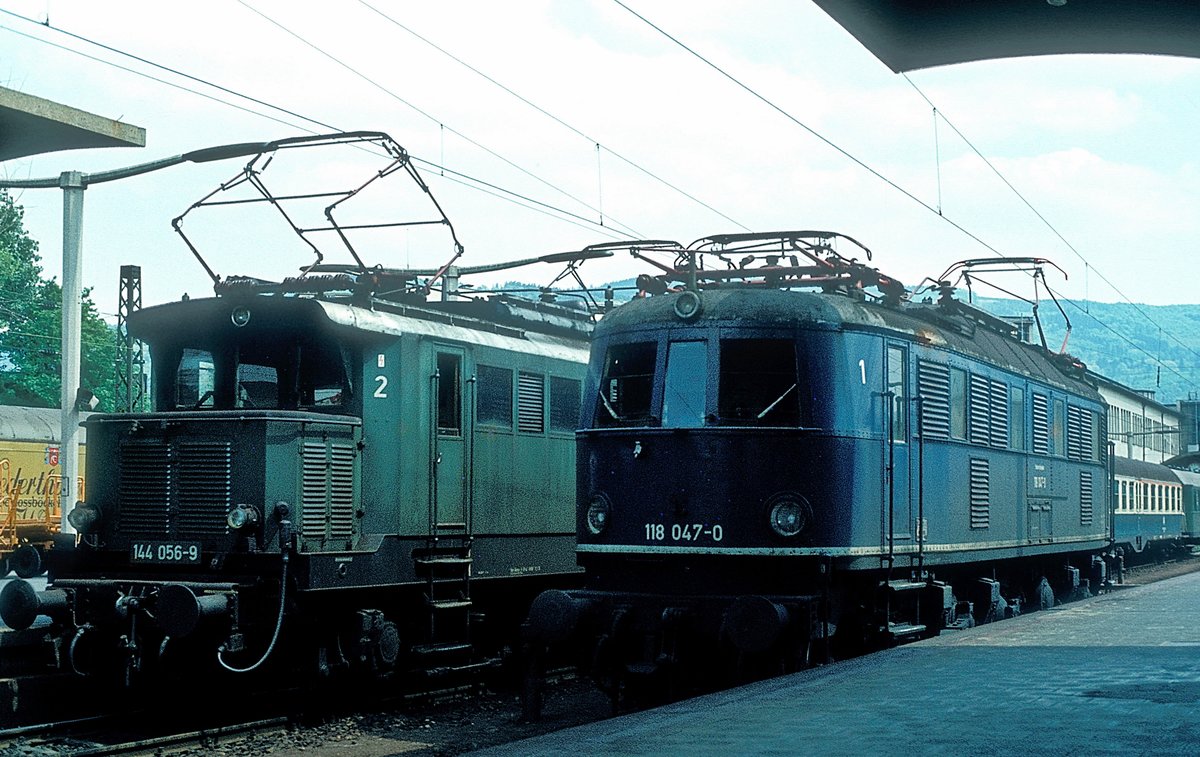  118 047  Heidelberg Hbf  17.05.80