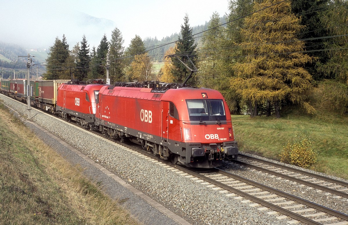   1216 007 + 1016 006  Steinach ( Brenner )  24.10.12