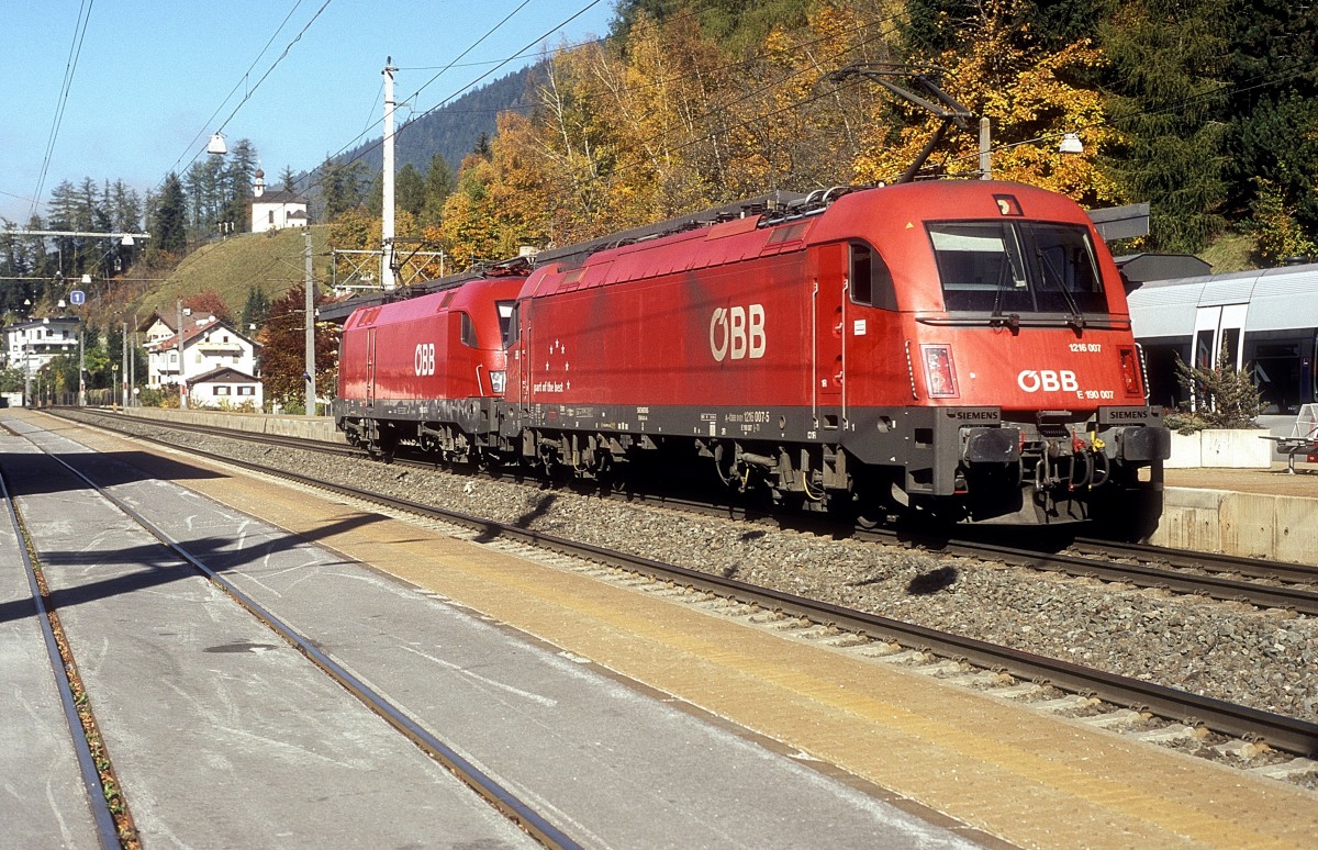   1216 007 + 1016 006  Steinach ( Brenner )  24.10.12