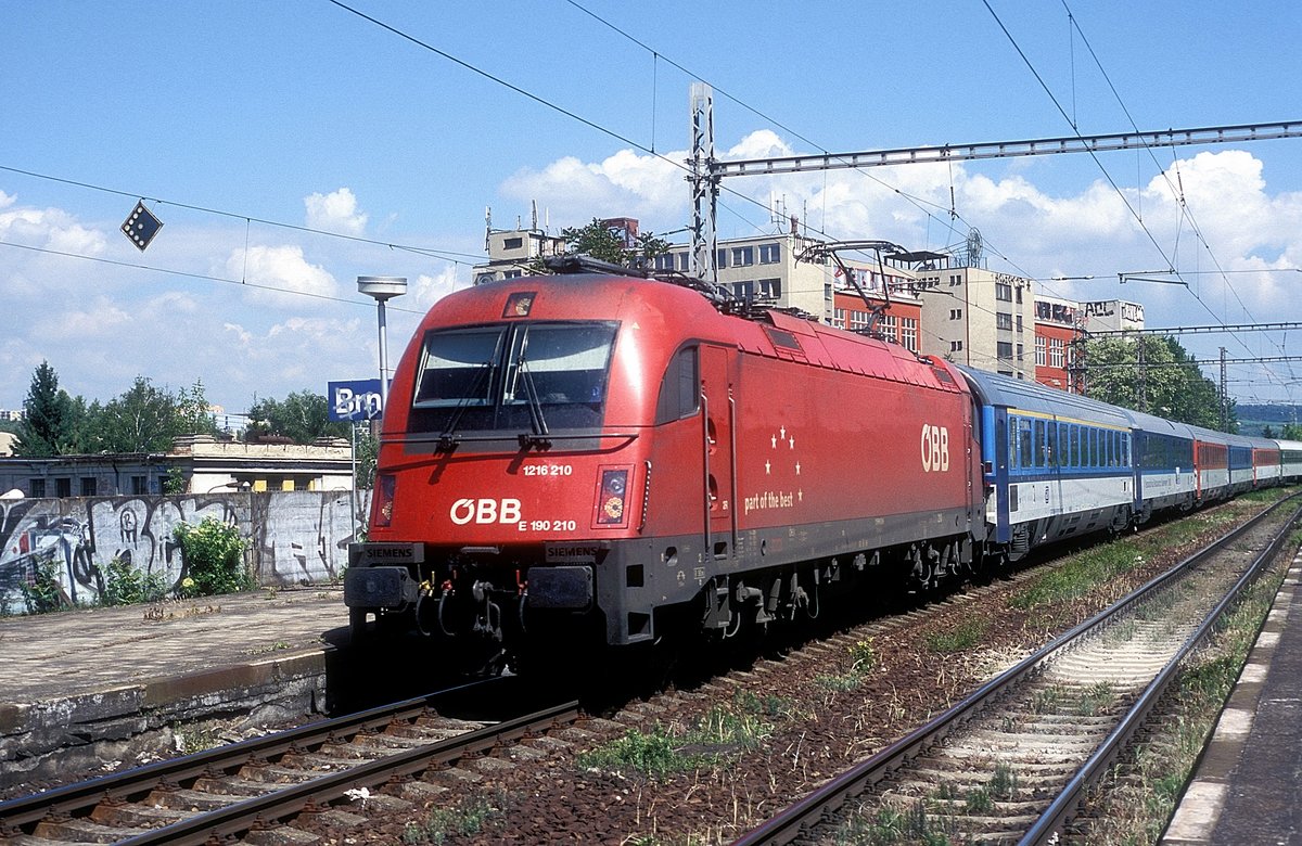  1216 210  Brno - Zidenice  18.05.11