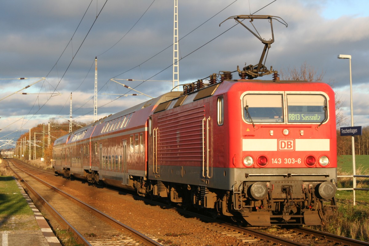 143 303-6 Teschenhagen 04.11.2007