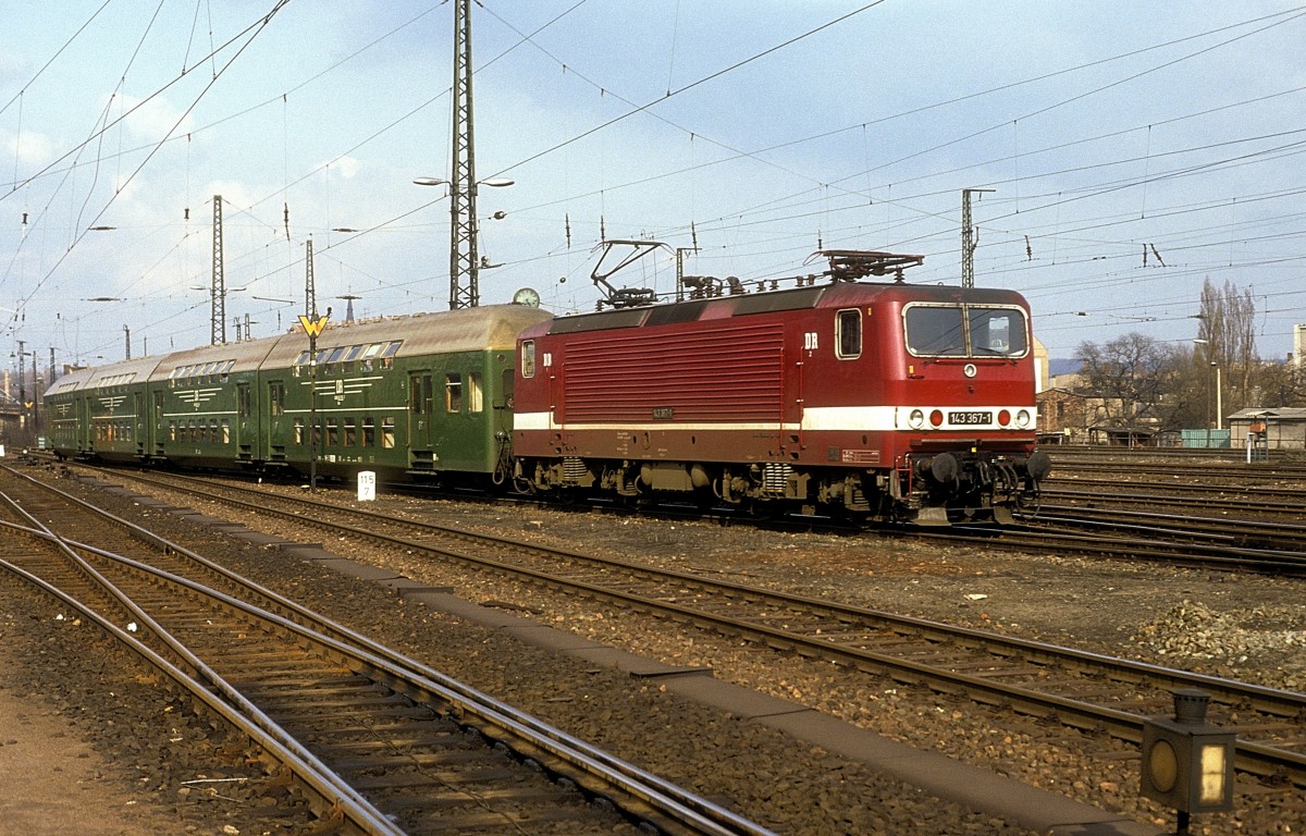  143 367  Dresden - Neustadt  06.04.92