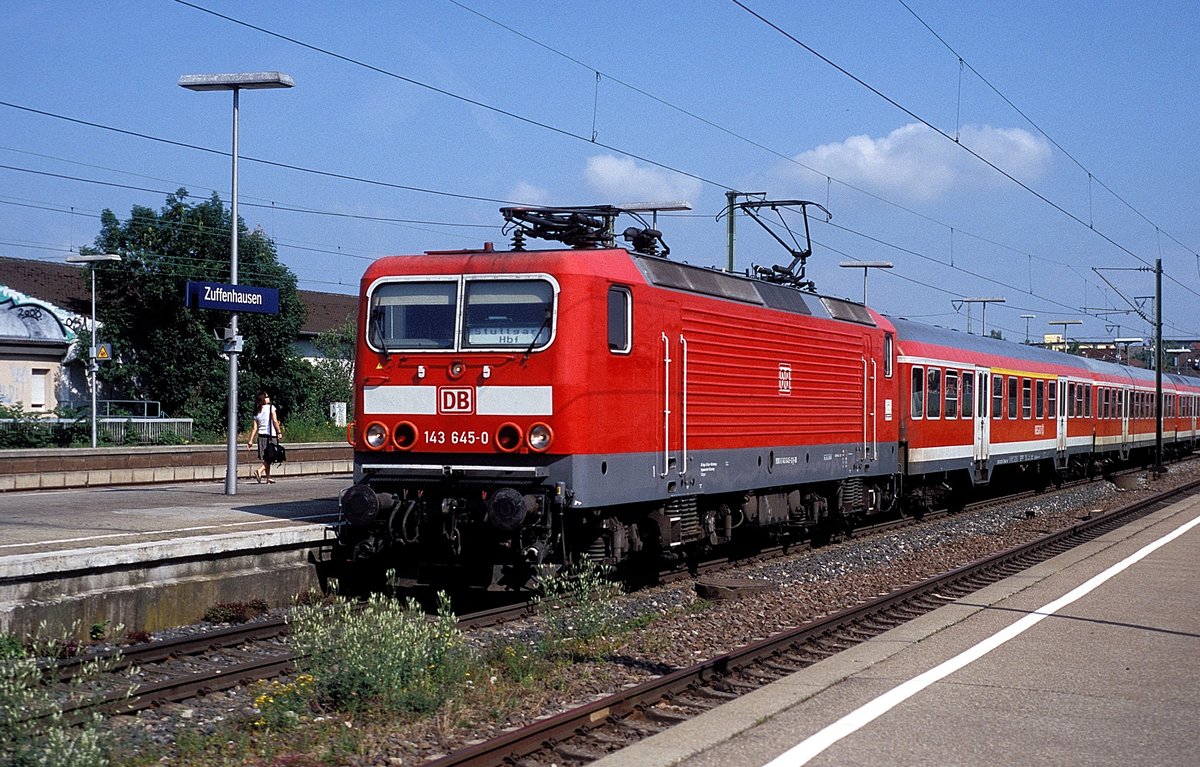 143 645  Stg. - Zuffenhausen  29.06.09