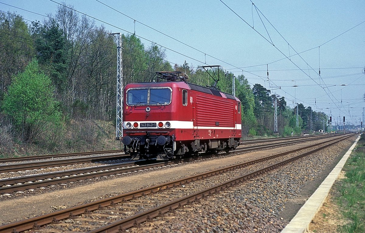  143 843  bei Diedersdorf  27.04.95