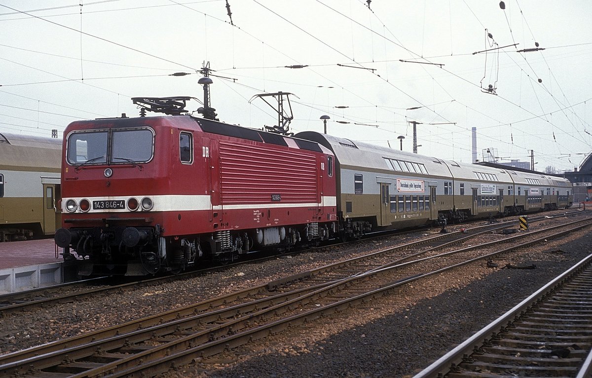  143 846  Dresden Hbf  05.04.92