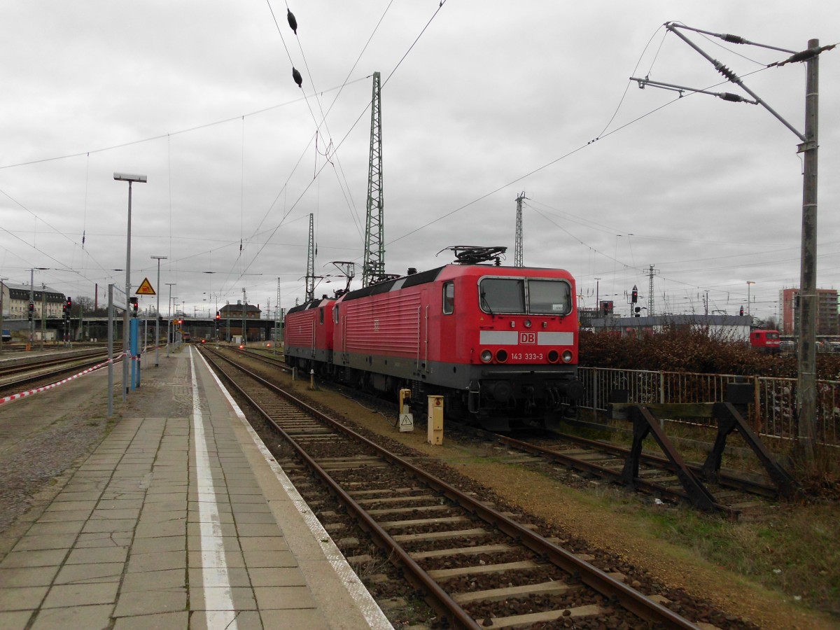 143 in Cottbus am 22.12.2014