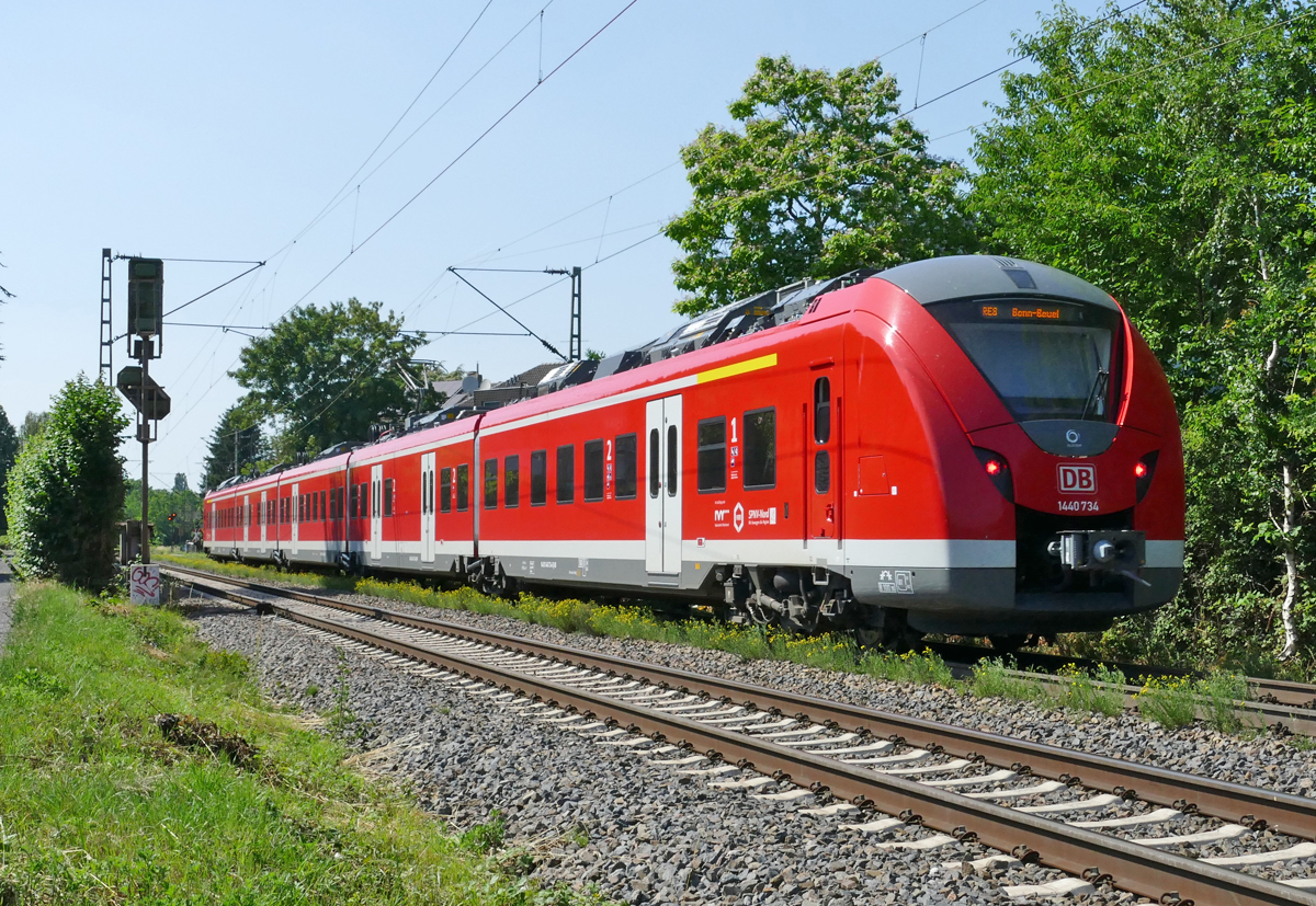 1440 734 RE8 durch Bonn-Beuel - 23.06.2020