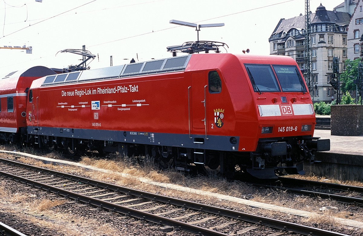  145 019  Mainz Hbf  01.07.99