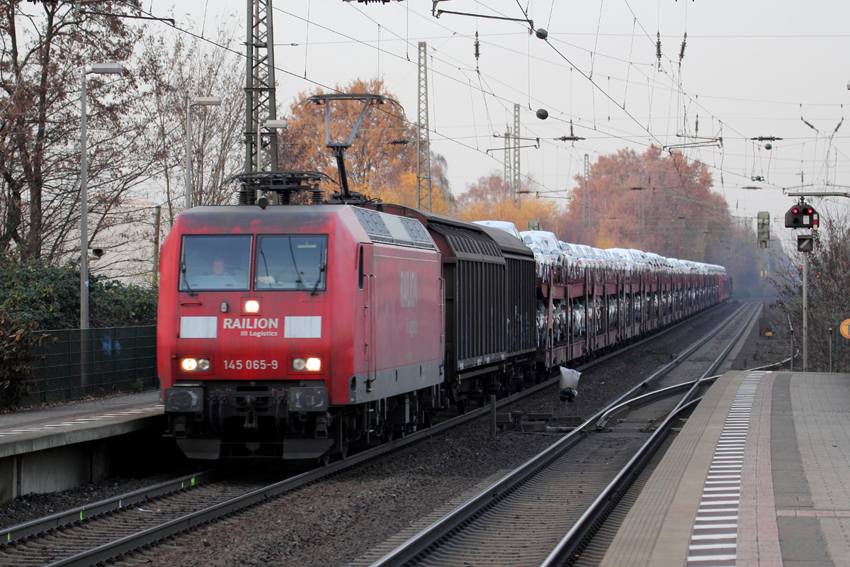 145 065-9 in Recklinghausen-Süd 3.12.2013