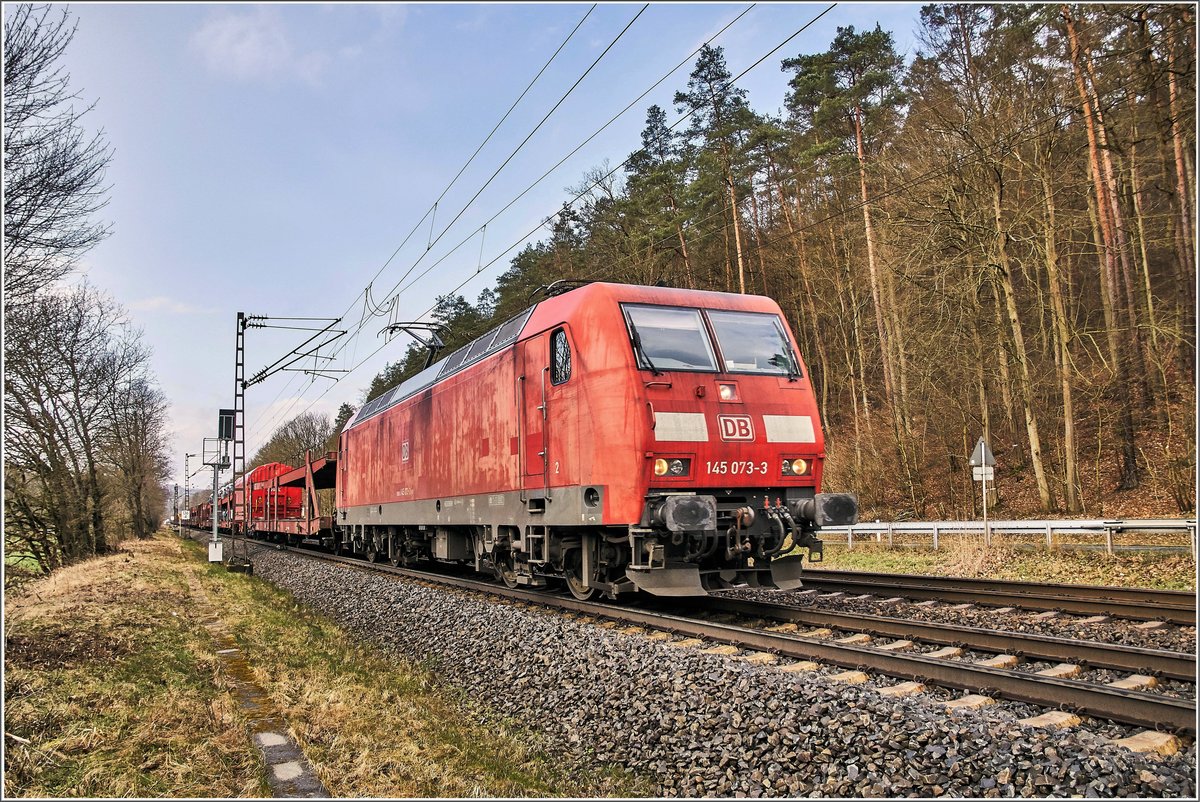 145 073-3 / b.Burghaun / 04.03.2020