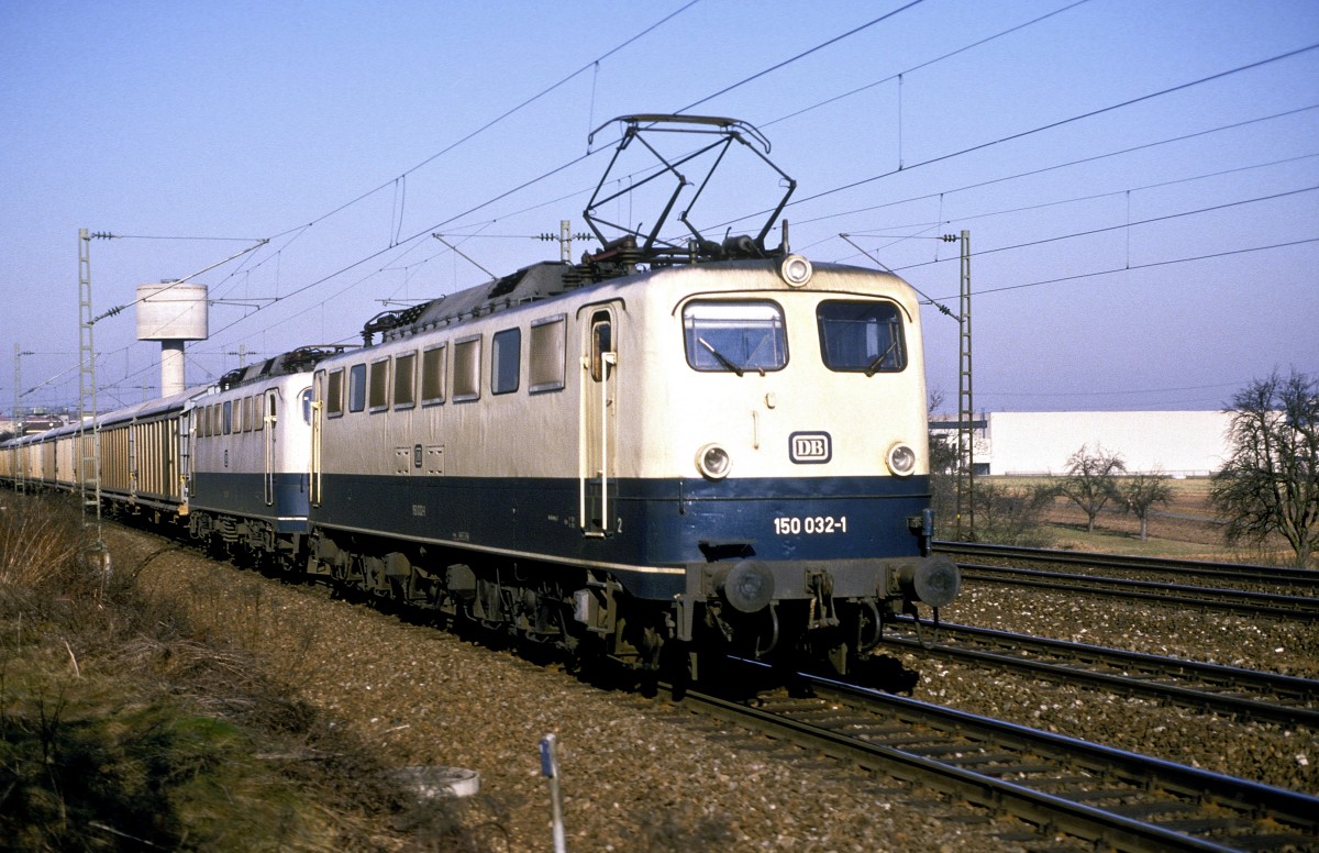  150 032 + 139 553  Asperg  07.02.89