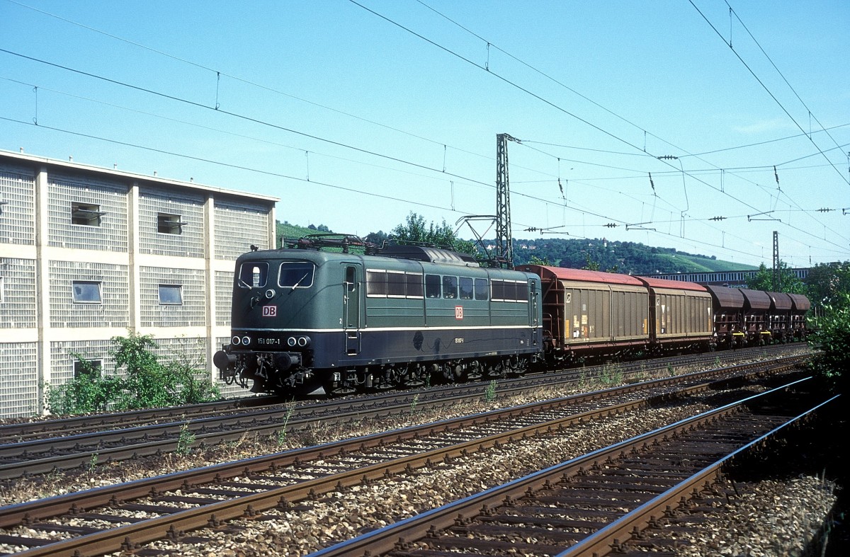   151 017  Stg. - Untertürkheim  30.06.95