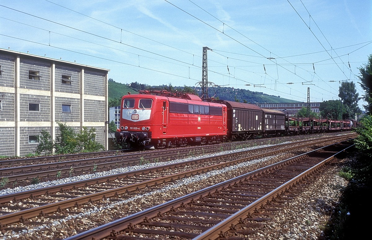  151 025  Stg. - Untertürkheim  18.06.93