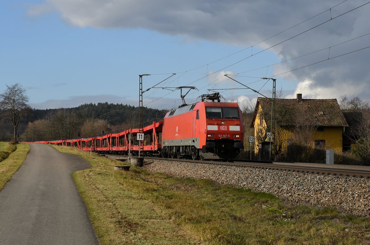 152 147 am 30.11.19 bei Pölling in der Oberpfalz