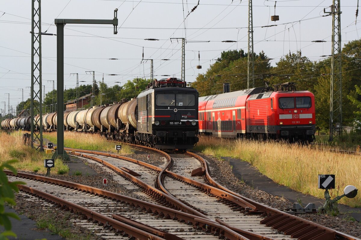 155 007 | EBS | Anklam | Juli 2022