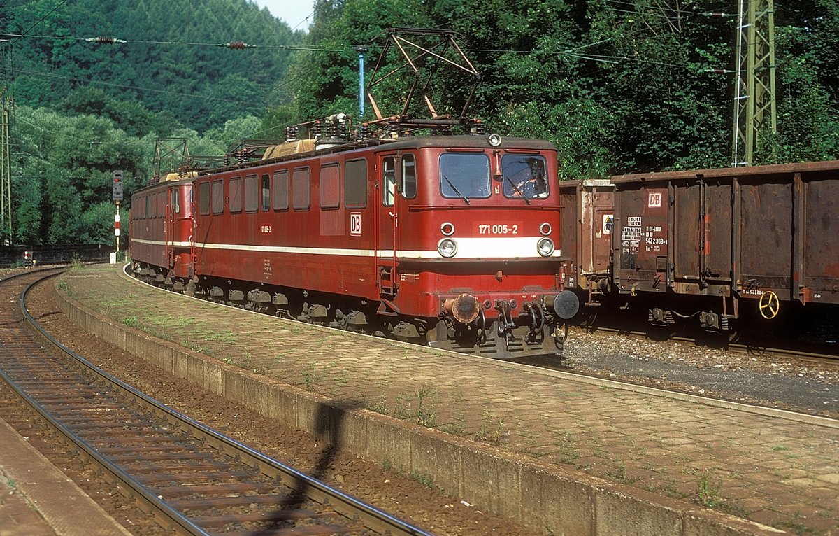  171 005 + 004  Rübeland  06.08.96