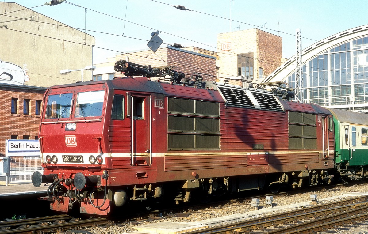  180 006  Berlin Hbf  07.09.95 