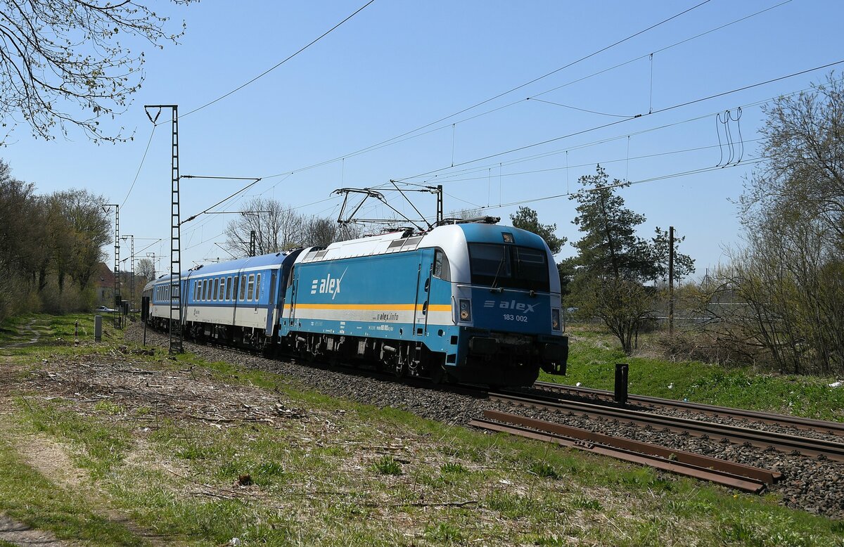 183 002 am 23.04.21 bei München-Feldmoching