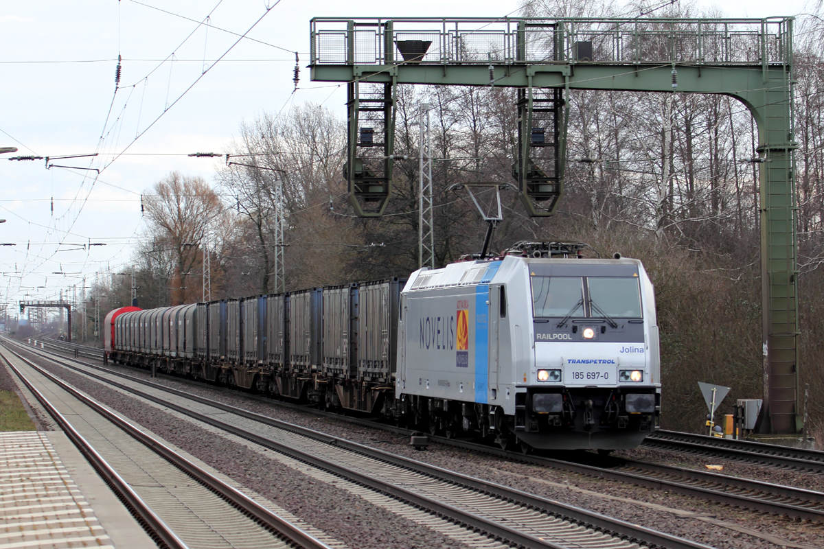 185 697-0 in Dedensen-Gümmer 15.2.2014