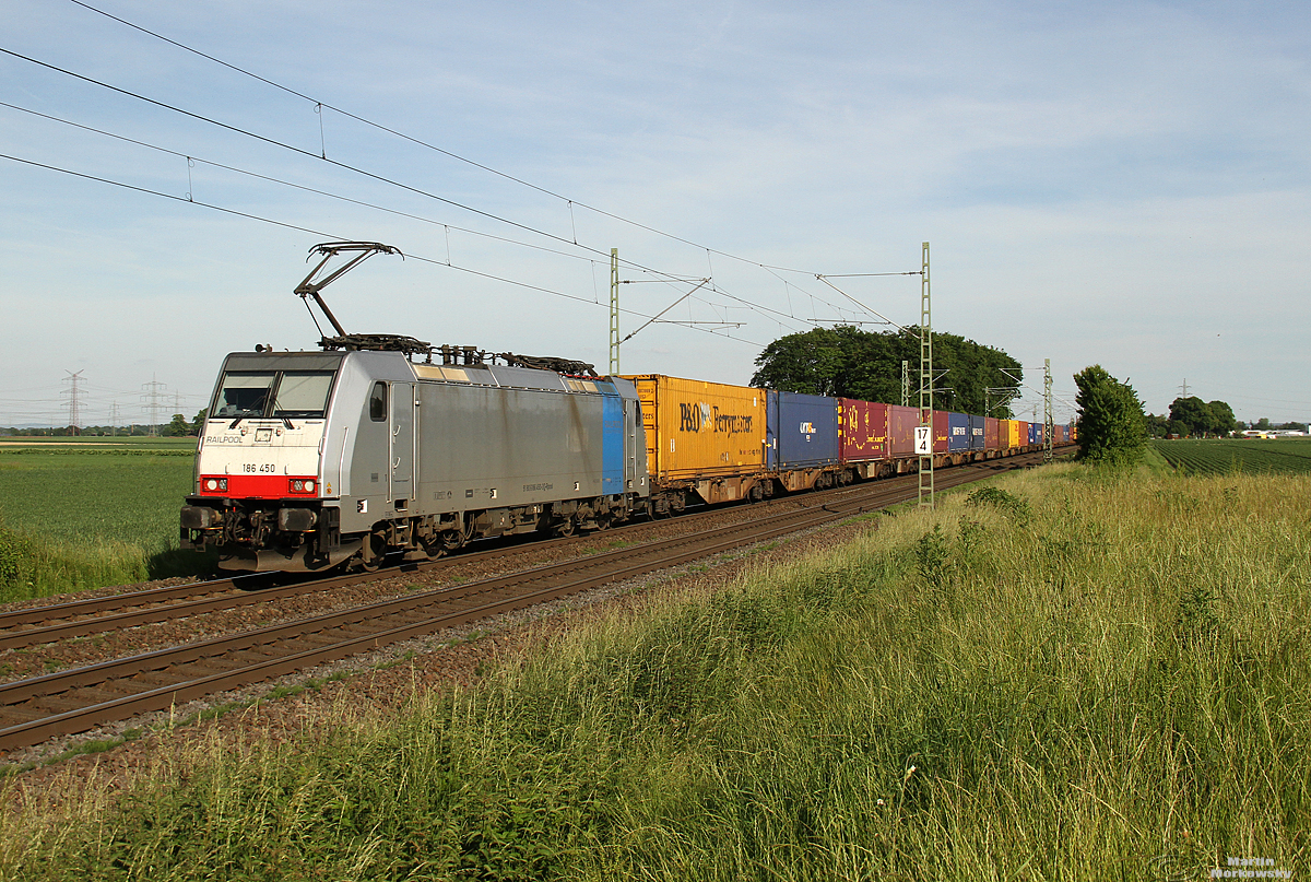 186 450 bei Brühl am 01.06.2019