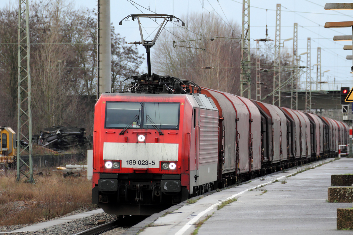 189 023-5 in Wesel 2.1.2014