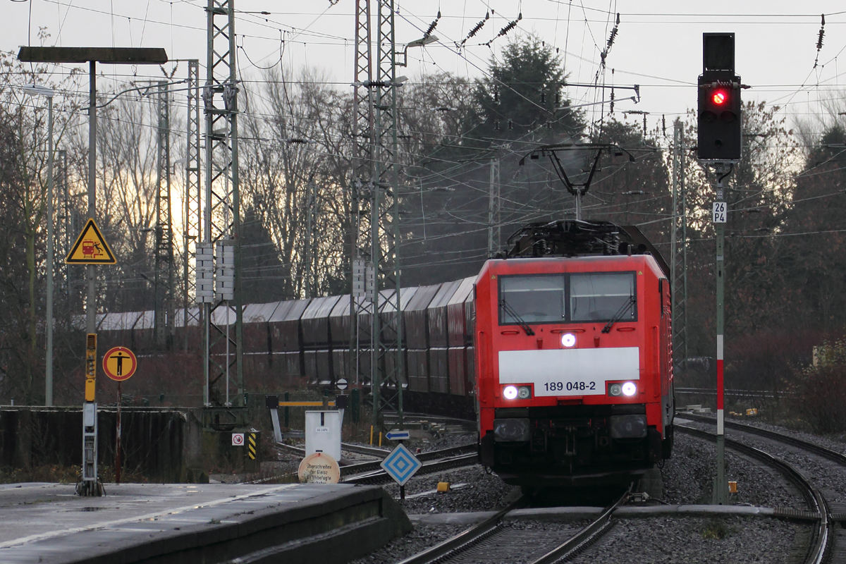 189 048-2 in Wesel 2.1.2014