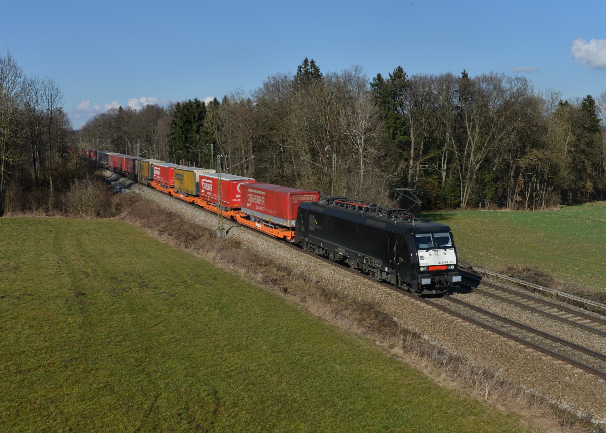 189 287 mit DGS 43101 am 20.02.2014 bei Gutmart.