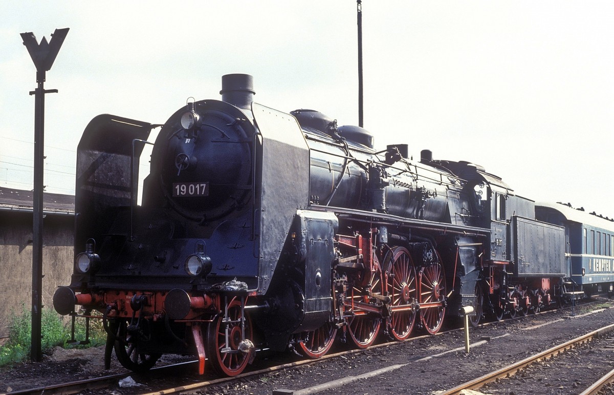  19 017  Chemnitz - Hilbersdorf  18.08.91 