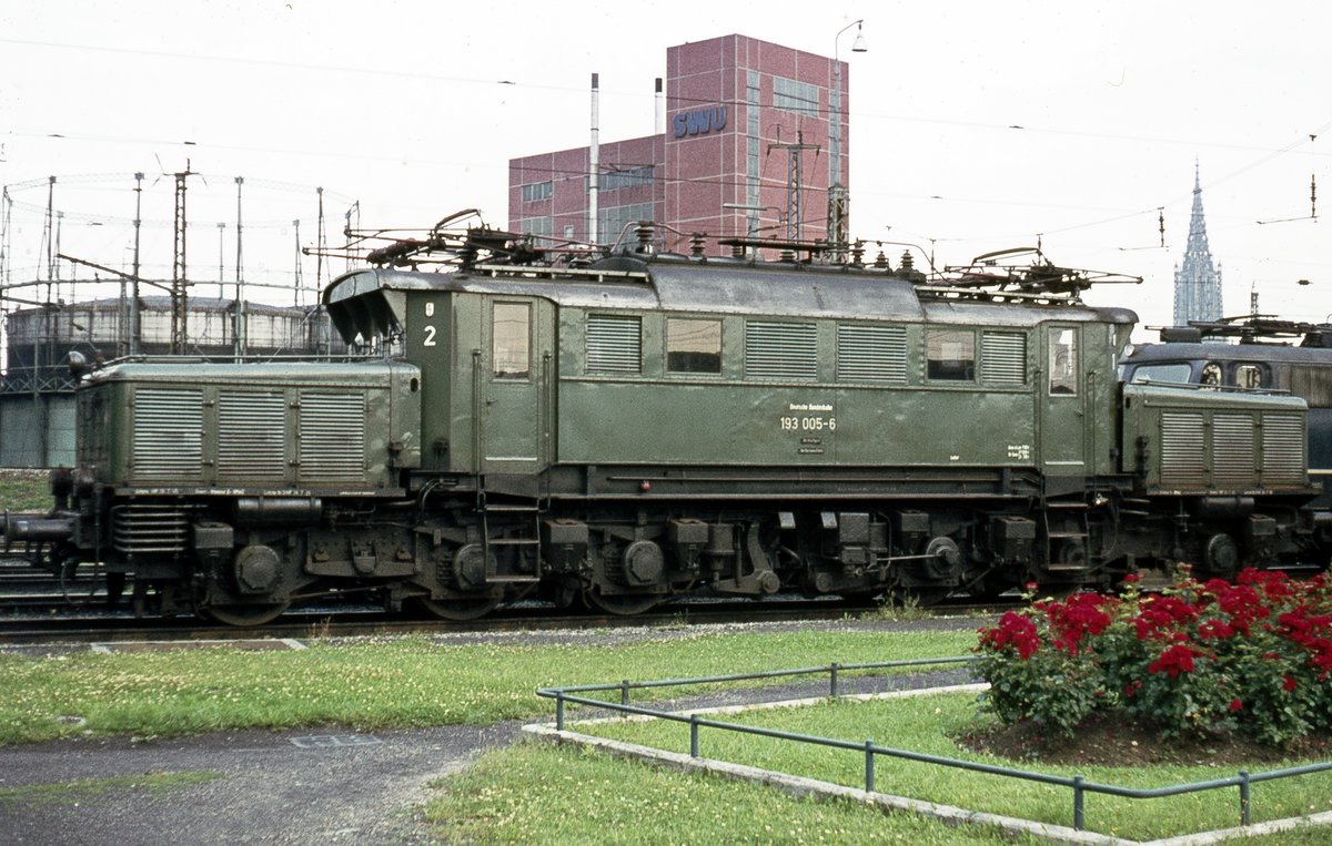 193 005    im Bw Ulm