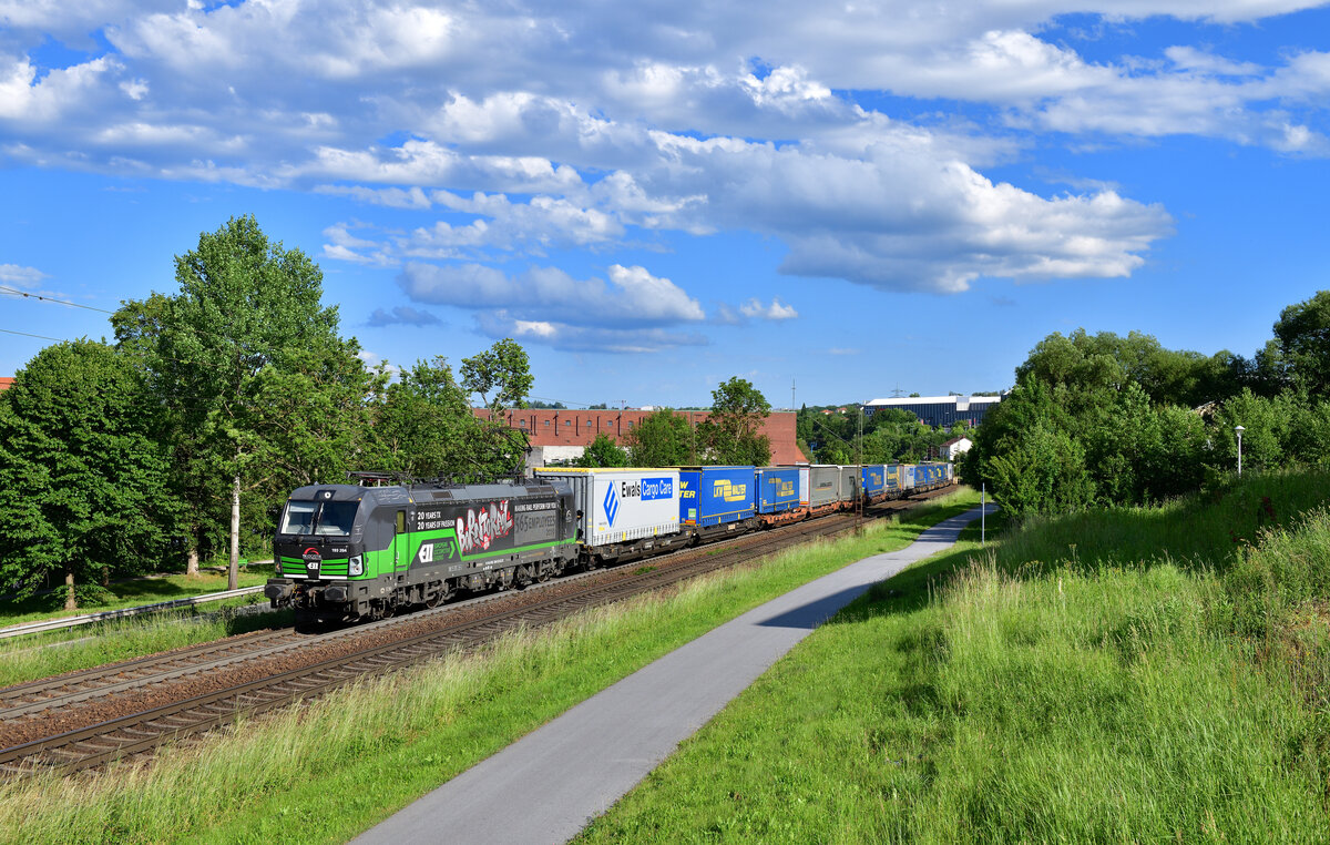 193 264 mit DGS 41160 am 04.06.2022 bei Passau.