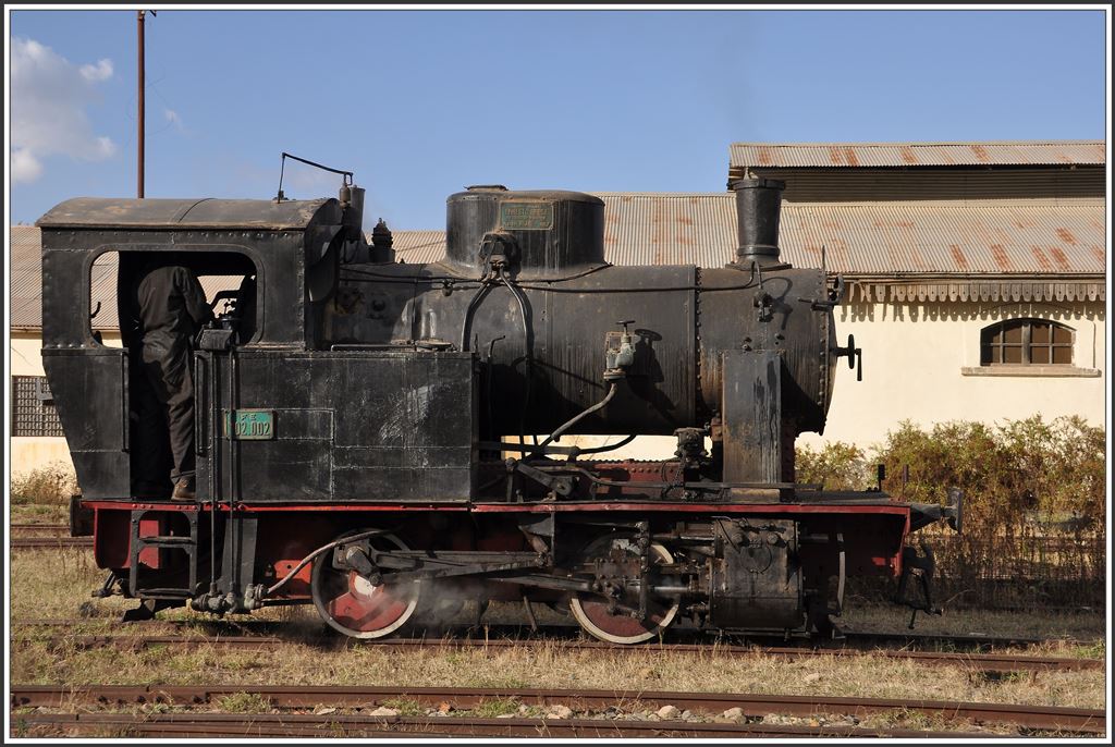 202.002 rangiert in Asmara. (09.12.2014)